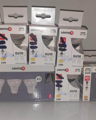 Lampadine a led attacco GU10