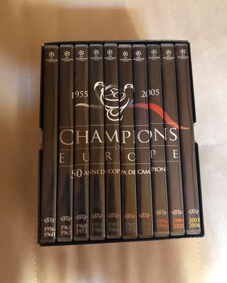 Cofanetto DVD storia della UEFA Champios League