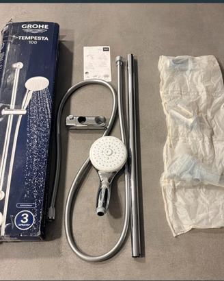 kit doccia grohe  tempesta 100      3 getti 
