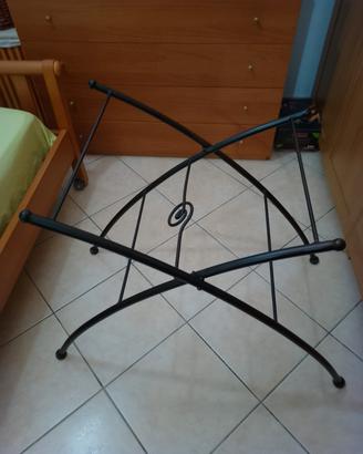 porta asciugamani in ferro battuto 