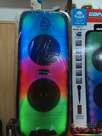 cassa bluetooth amplificata nuova USB radio karaok