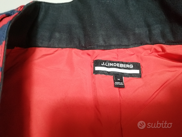 Jacket originale j. Lindeberg nuovo con cart