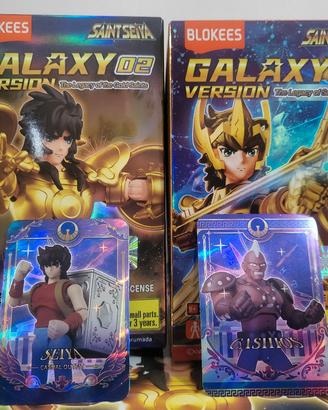 Seiya + Cashios- Action Figure Blokees Saint Seiya