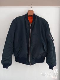 Bomber vintage Alpha Industries MA-1 blu t. XXL