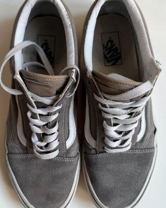 Vans Old Skool scamosciate grigie