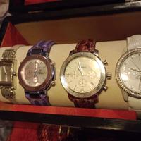 Lotto di 4 orologi funzionanti per collezione