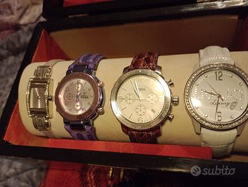 Lotto di 4 orologi funzionanti per collezione