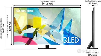 TV Samsung 65" Q80T QLED Smart TV