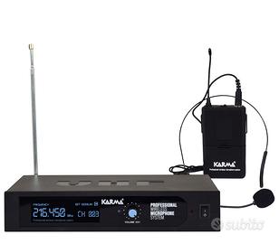 Radiomicrofono ad archetto KARMA SET 6250LAV-C
