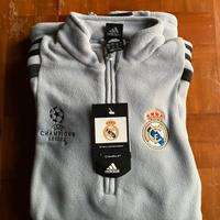 Felpa pile Adidas Real Madrid Champions League NEW