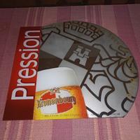 Specchiera pubblicitaria birra