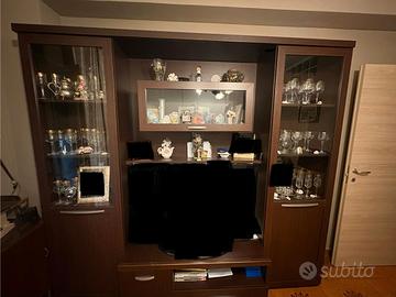 parete attrezzata da soggiorno 