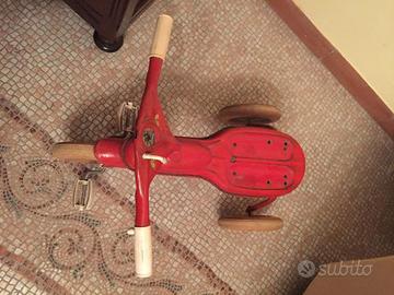 Triciclo Giocattolo Vintage Latta Giordani 1964
