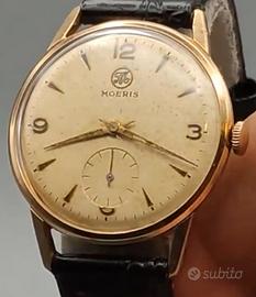 Orologio vintage moeris uomo funzionante