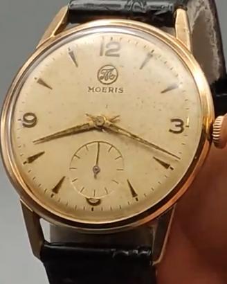 Orologio vintage moeris uomo funzionante