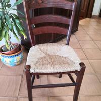 sedie rustiche cucina
