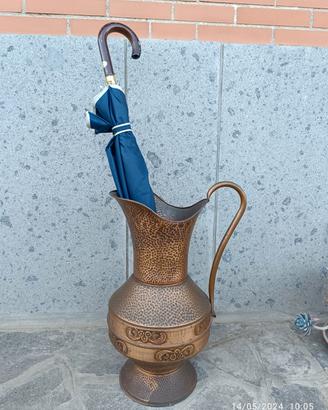 Porta ombrelli in rame