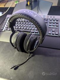 Cuffie Logitech G PRO X Gaming +Accessori COMPLETI