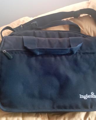 INGLESINA borsa fasciatoio blu per neonati 