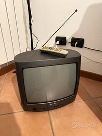 Tv Phillip 14 pollici a tubo catodico retrogame