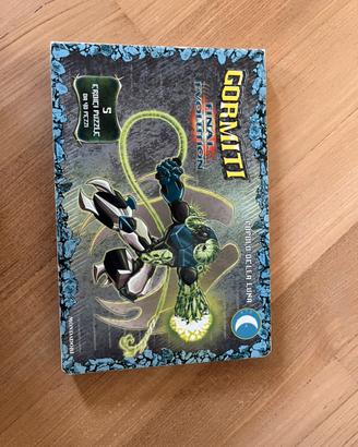 Libro con 5 puzzle da 40 pezzi casinò Gormiti