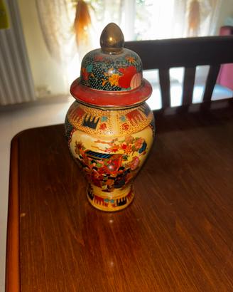 Vaso Vintage OrientaleStile Giapponese Satsuma