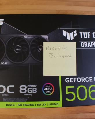 ASUS 5060 TUF Gaming OC 8GB DDR7 - NUOVA