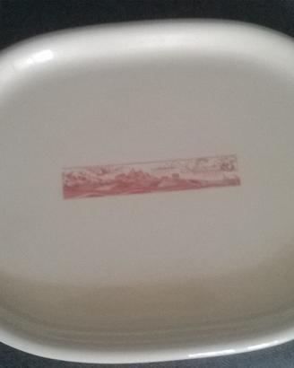 Piatto "SPERLUNGA" da portata ovale - san Daniele