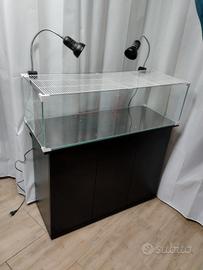 Acquario AQUATERRARIUM Zolux L 100 x P 40 x H 30 