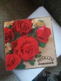 Scatola vintage biscotti “Perugina – Ore Liete”
