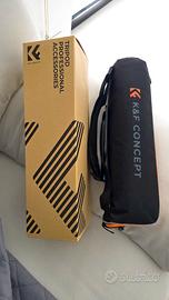 K&F Concept Treppiede in Fibra di Carbonio 