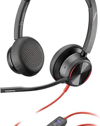 POLY Cuffie stereo Blackwire 8225