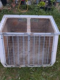 gabbia per trasporto cani