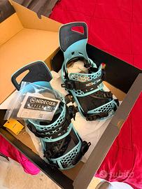 Nidecker supermatic attacchi step on snowboard