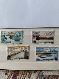 Francobolli OLIMPIADI CORTINA 1956