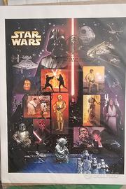 Francobolli StarWars Disney + Vari
