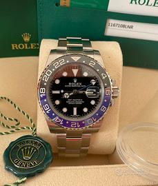 Rolex gmt ceramica batman pellicolato 116710BLNR