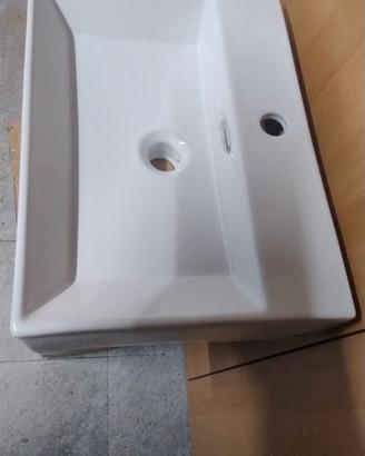 Lavabo d'appoggio rettangolare 51x36
