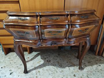 cassettiera consolle barocca