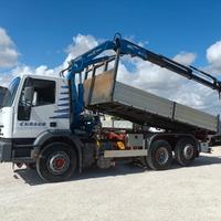 Camion Iveco EuroTech 350 Cursor Gru/Rib