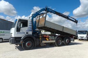 Camion Iveco EuroTech 350 Cursor Gru/Rib