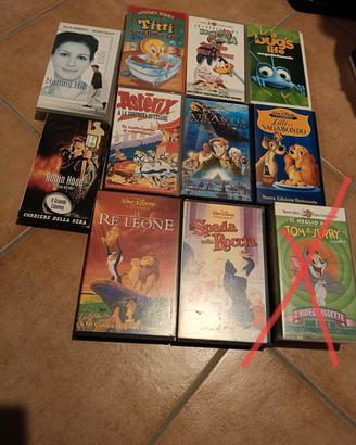 videocassette vhs diverse