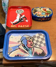 Vassoio e scatole promozionali anni 60/70/80