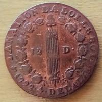 Moneta 1792 Luigi XVI