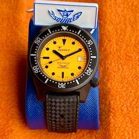 Squale 1521 Full Luminous PVD Arancia Special Ed.