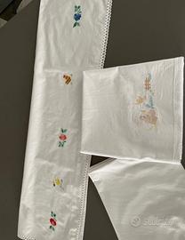 Completo lenzuola culla neonati