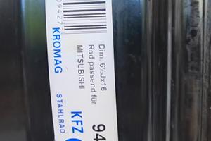 cerchi Mitsubishi asx