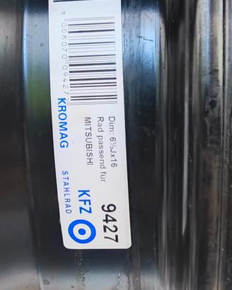 cerchi Mitsubishi asx