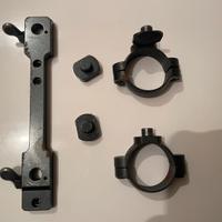 Slitta con attacchi rapidi doppi leupold originle