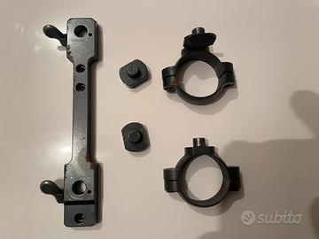 Slitta con attacchi rapidi doppi leupold originle